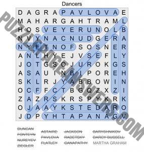 Puzzle Page Word Search Issue 1 Page 6 Answers PuzzlePageAnswers com