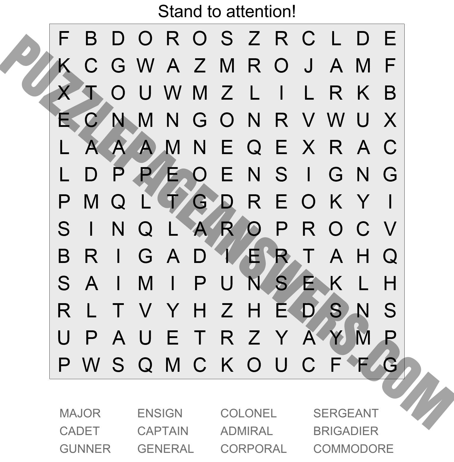 Puzzle Page Word Search March 31 2019 PuzzlePageAnswers com