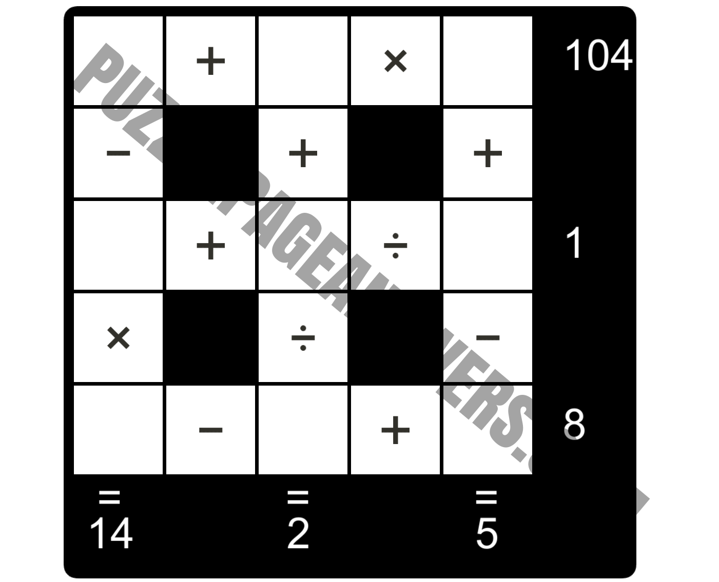 Puzzle Page Cross Sum April 3 2019 PuzzlePageAnswers com