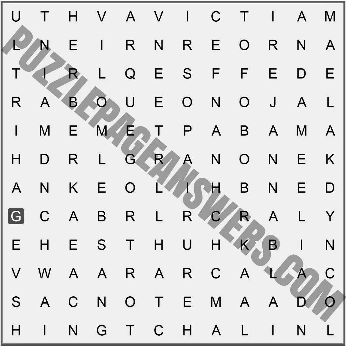Puzzle Page Words Snake November 23 2019 PuzzlePageAnswers com