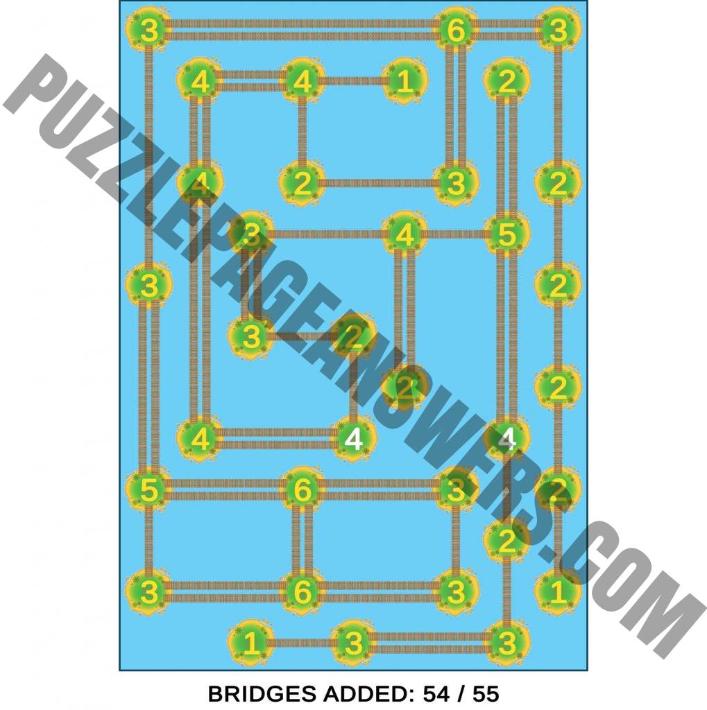 Puzzle Page Bridges March 25 2022 Answers PuzzlePageAnswers com