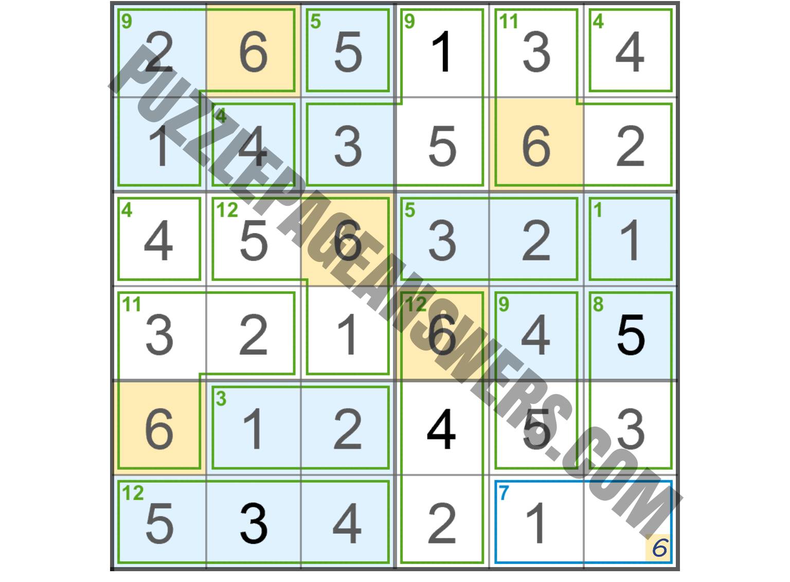 Puzzle Page Killer Sudoku July 16 2022 Answers PuzzlePageAnswers com