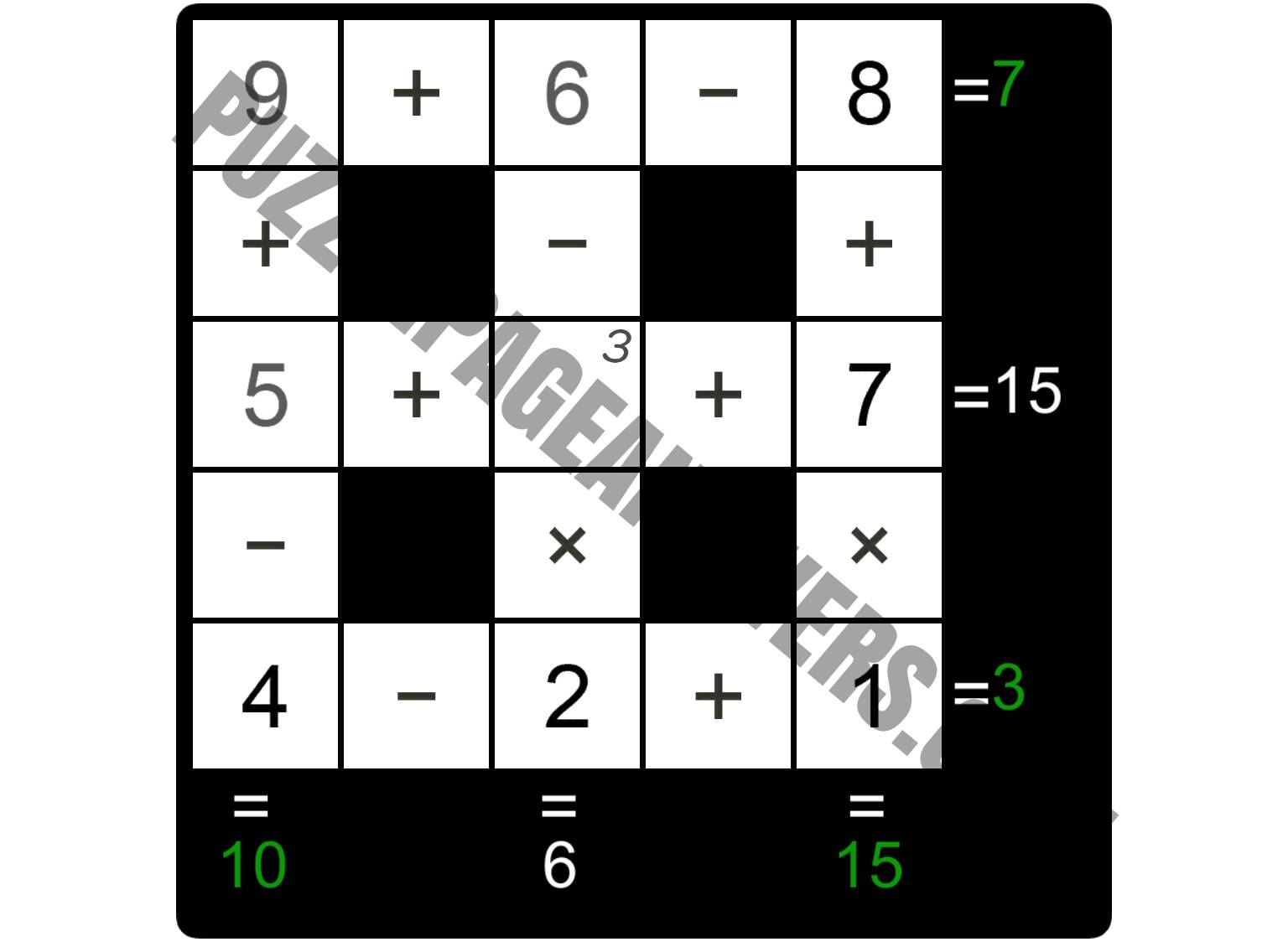 Puzzle Page Cross Sum July 24 2022 Answers PuzzlePageAnswers com