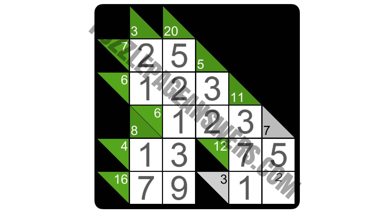 Puzzle Page Kakuro November 1 2022 Answers PuzzlePageAnswers com
