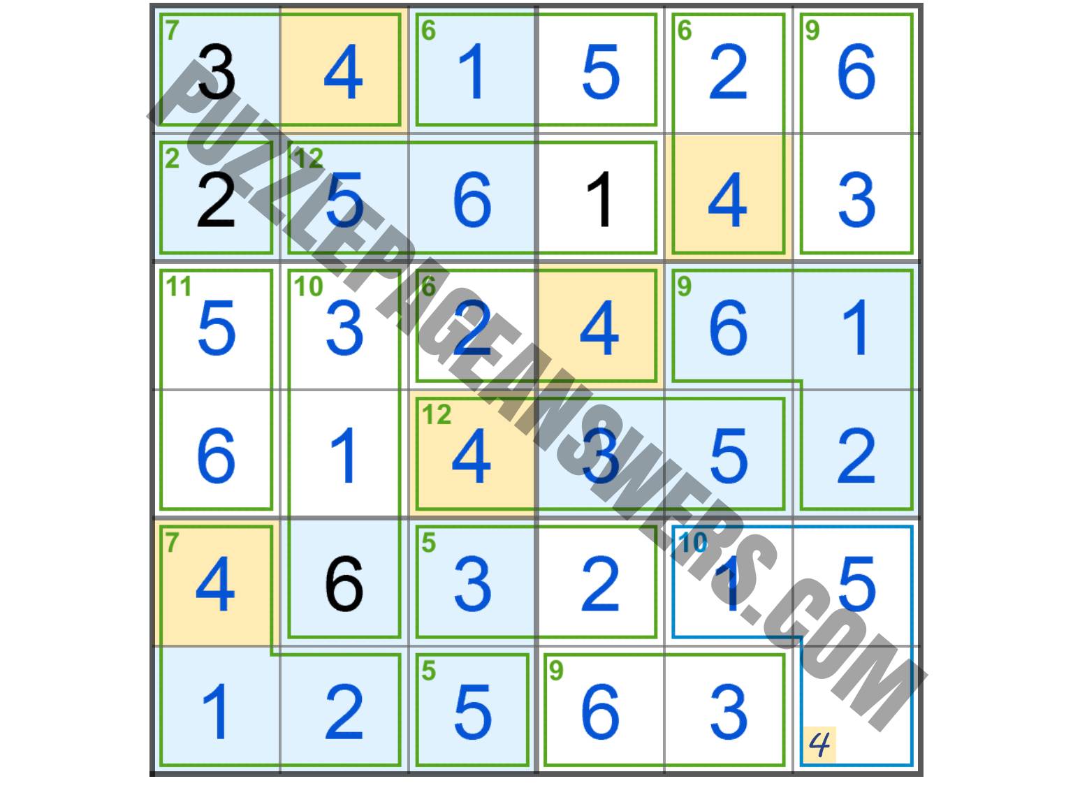 Puzzle Page Killer Sudoku January 24 2024 Answers PuzzlePageAnswers com